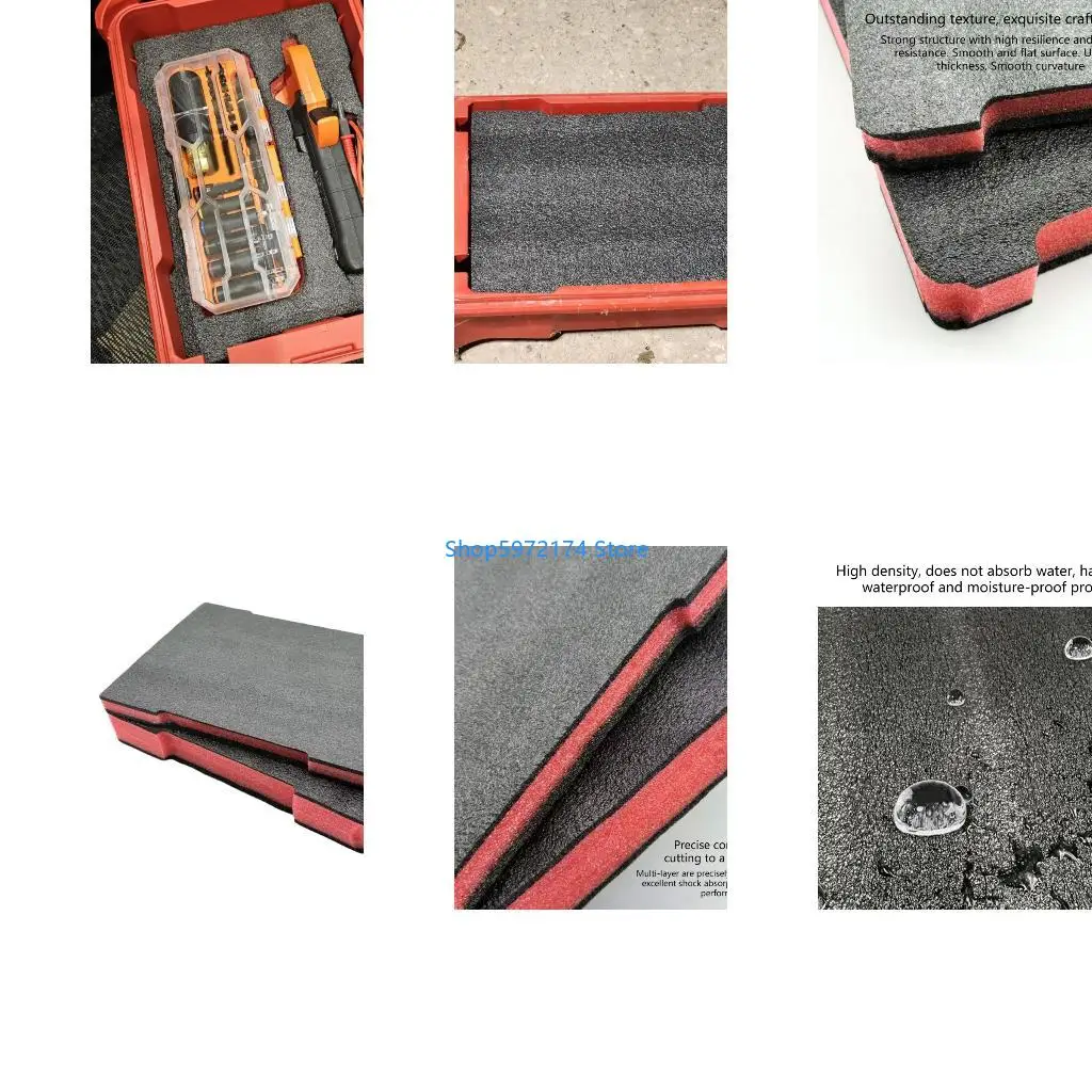 Y3NB Double Thickness Foam Inserts Set Compatible for 48-22-8435 Toolbox Foam Liners Prevents Movement Scratches Protections