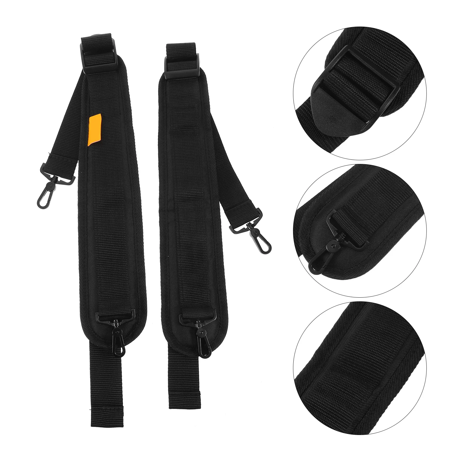 

1 Pair Padded Violin Case Strap Non-Slip Adjustable Shoulder Belt For Violin Viola Laptop Bags Briefcases Luggage Replacement
