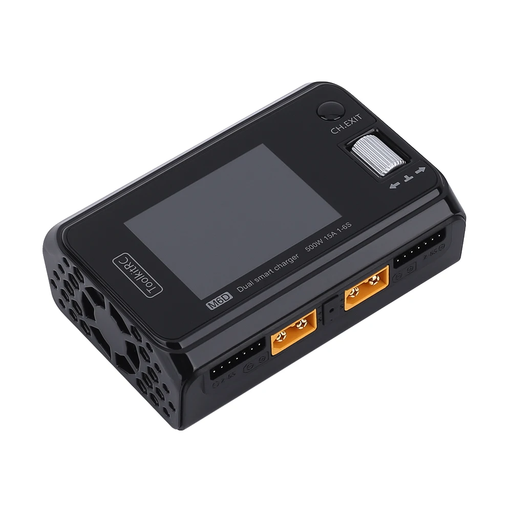 ToolkitRC M6D V3 500W 15A DC Dual Channel MINI Smart Ladegerät Entlader Für 1-6S Lipo Batterie FPV Modell Ersatzteil Ersetzen – Detail 24