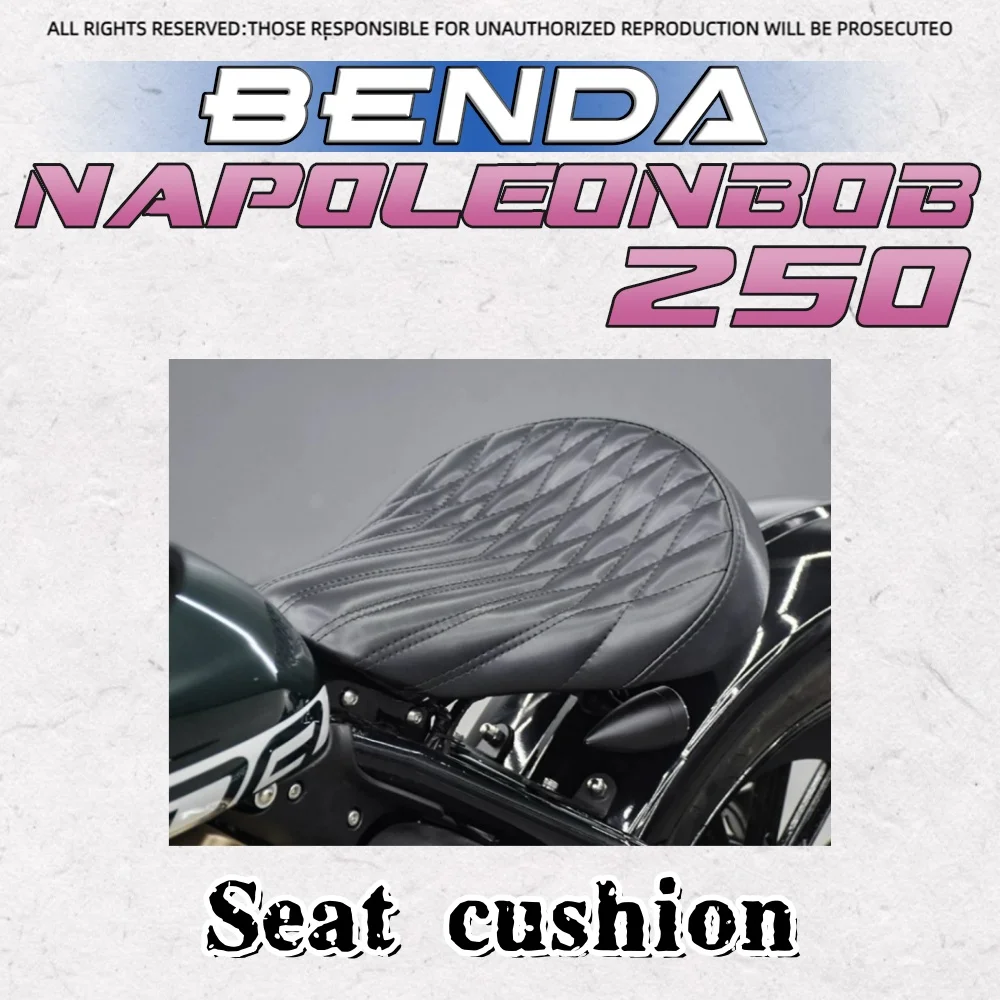 

For BENDA Napoleonbob 250 retro single front seat widened and thickened front seat comfortable cushion accessories