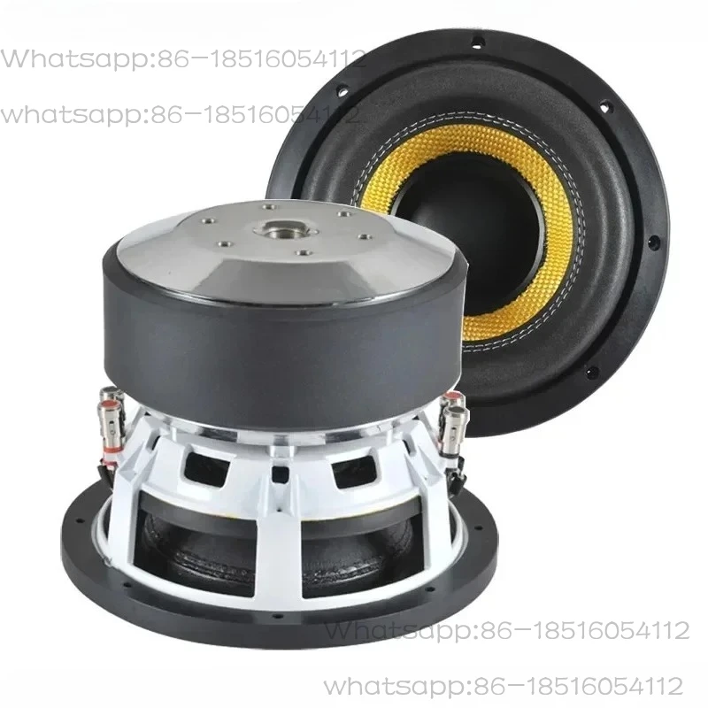 8-inch Competition Subwoofer And Motor Dual 2.5 voice Coil 500W Car Subwoofer