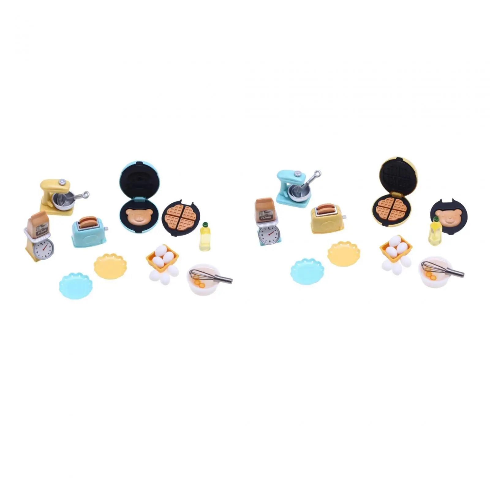 1:12 Puppenhaus-Küchenset, Küchengeräte, Spielzeug, Toaster, Mini-Haus, Möbel, Zubehör, Kits für Kinder und Mädchen, Urlaubsgeschenke