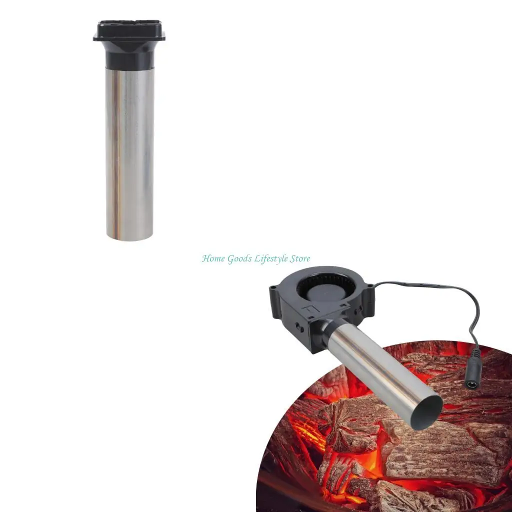 

E74E 7530 Blower Fan 3700RPM Cooling Fan Outdoor BBQ Blower Fan Camping Outdoor