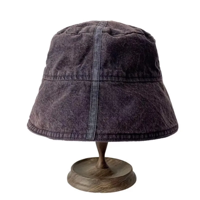 Niche Designer Style Fashionable Wear Two Sides Can Wear Bucket Hat Men and Women