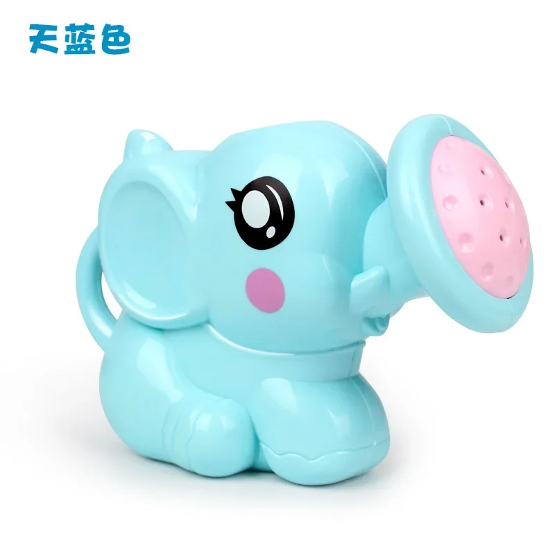 Bambini elefante annaffiatoio giocattoli da bagno bambini Cute Baby Cartoon plastica bagno doccia strumento giocattoli d'acqua per i bambini