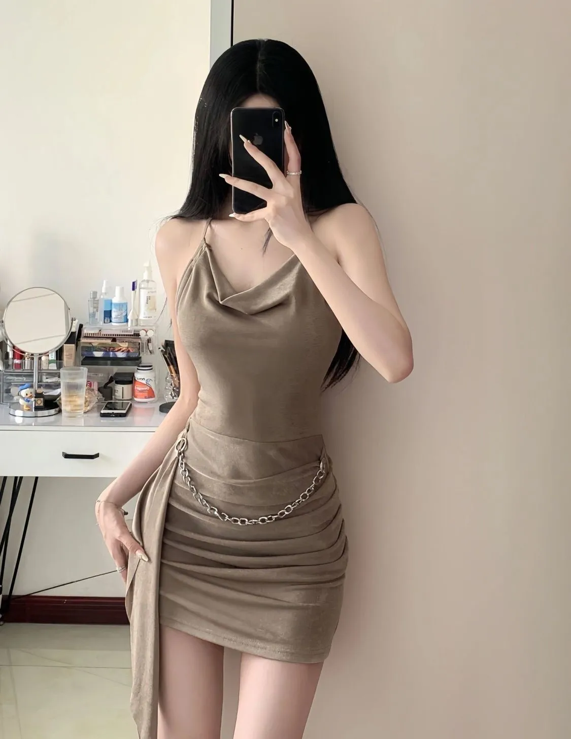 Jaquetas femininas vestido roupas primavera algodão-acolchoado punhos com nervuras com zíper com capuz solto viagem ao ar livre funcional jovem