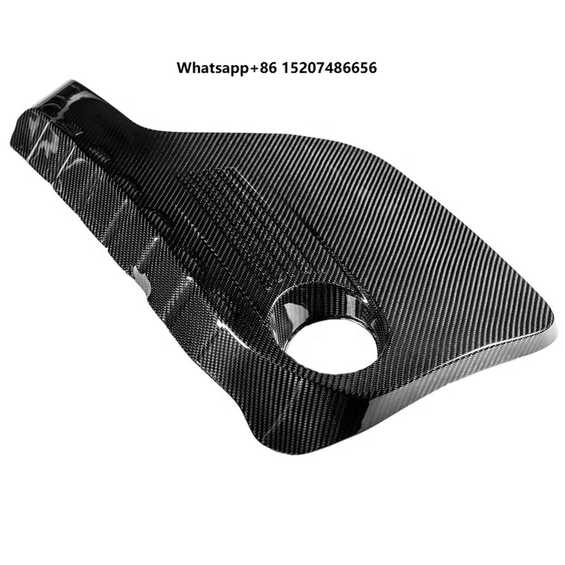 100% Dry F80 M3 Carbon Fiber Engine Cover Sports Design Style Car Replacement for F8X M2 Competition M3 Exterior Accessories