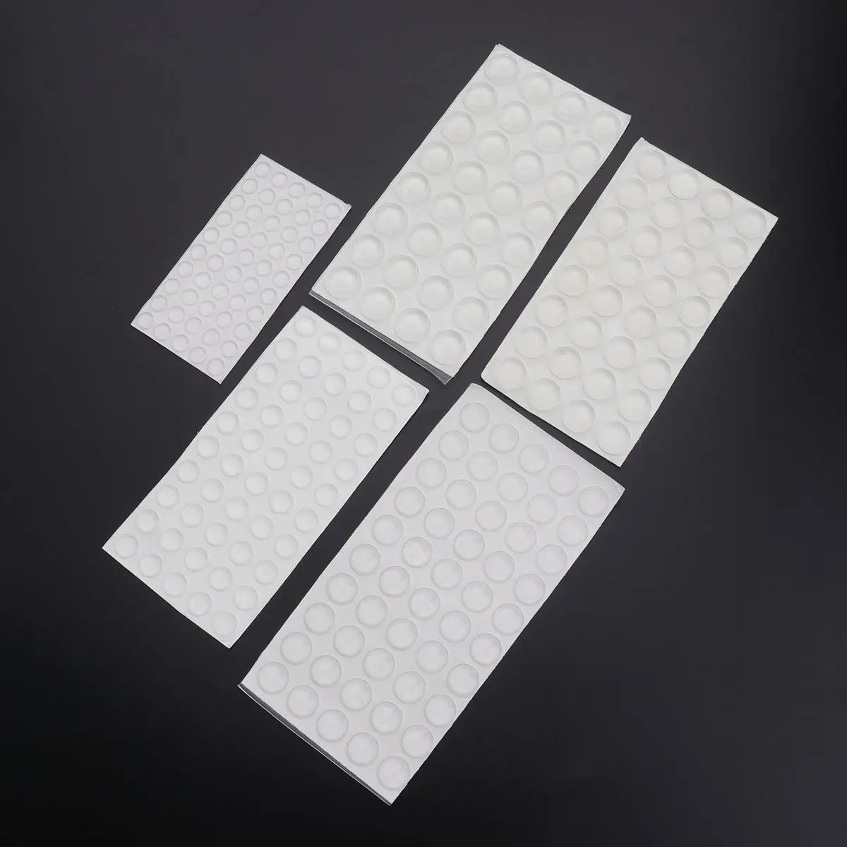 

214Pcs Door Bumper Anti-Noise Self Adhesive Silicone Cabinet Damping Pad Mute Crash Pad Furniture Accessories Transparent