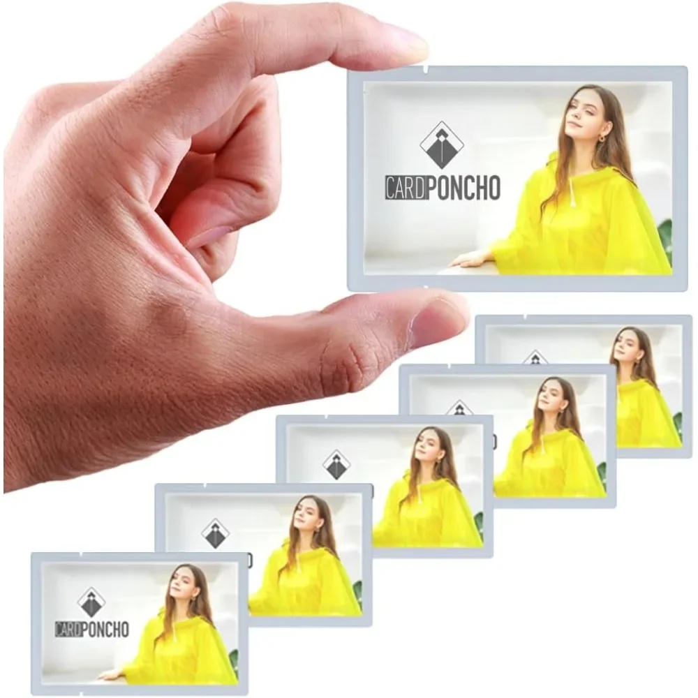 

Одноразовые прозрачные пончо от дождя для взрослых с капюшоном, дорожные пончо от дождя для экстренной помощи, компактное пончо с карманами для взрослых