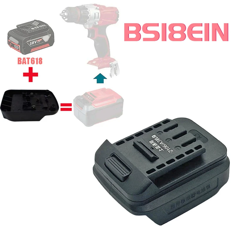 18V Battery Smart Charger for Li-Ion Smart Adapter Tool BAT618 BAT609 BAT618G, Smart Battery Adapter BS18EIN, Bms 4s Bms