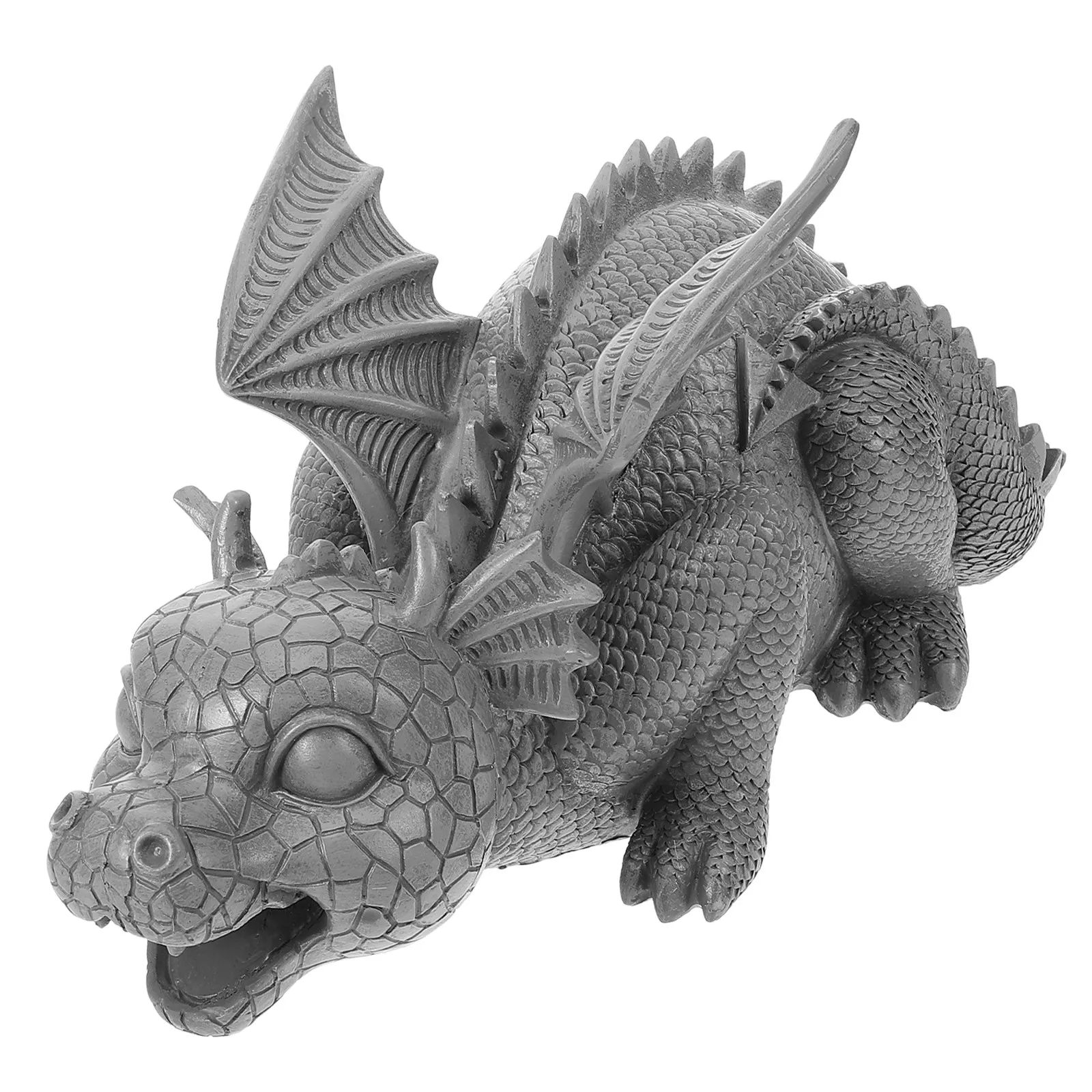 

Креативная декоративная скульптура дракона из смолы для рабочего стола, дома, офиса, украшение интерьера в западном стиле, подарок