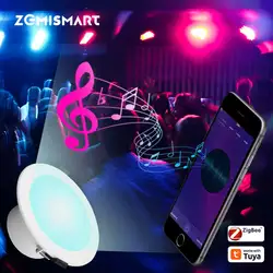 Benexmart 15W LED Downlight Ceiling Light RGBCW Zigbee Smart Dimmer Lamp Work with Tuya Zemismart Zigbee Hub Alexa Google Home