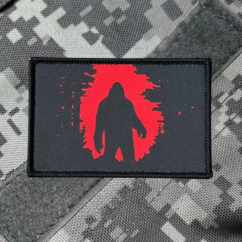 Parche táctico Bigfoot Monster con velcro gancho y bucle militar - imagen 3