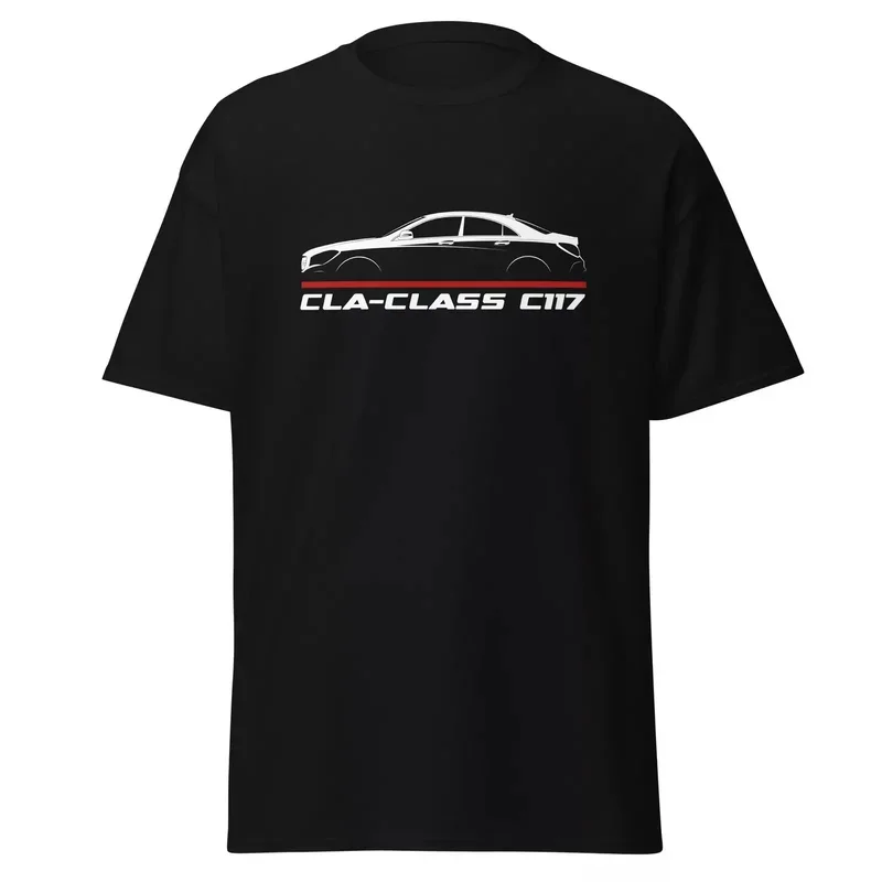 

2024 men T shirt casual Mercede cla-class c117 2013-2019 enthusiast T-shirt graphic summer short sleeves 100% cotton S-3XL tee