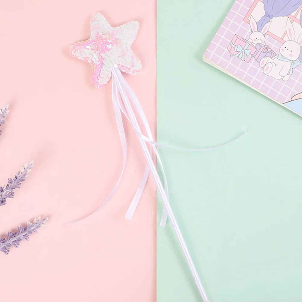 

3pcs Star-Shaped Fairy Wands Bright Decorative Creative Costume Party Dance Photography Stage Prop For
