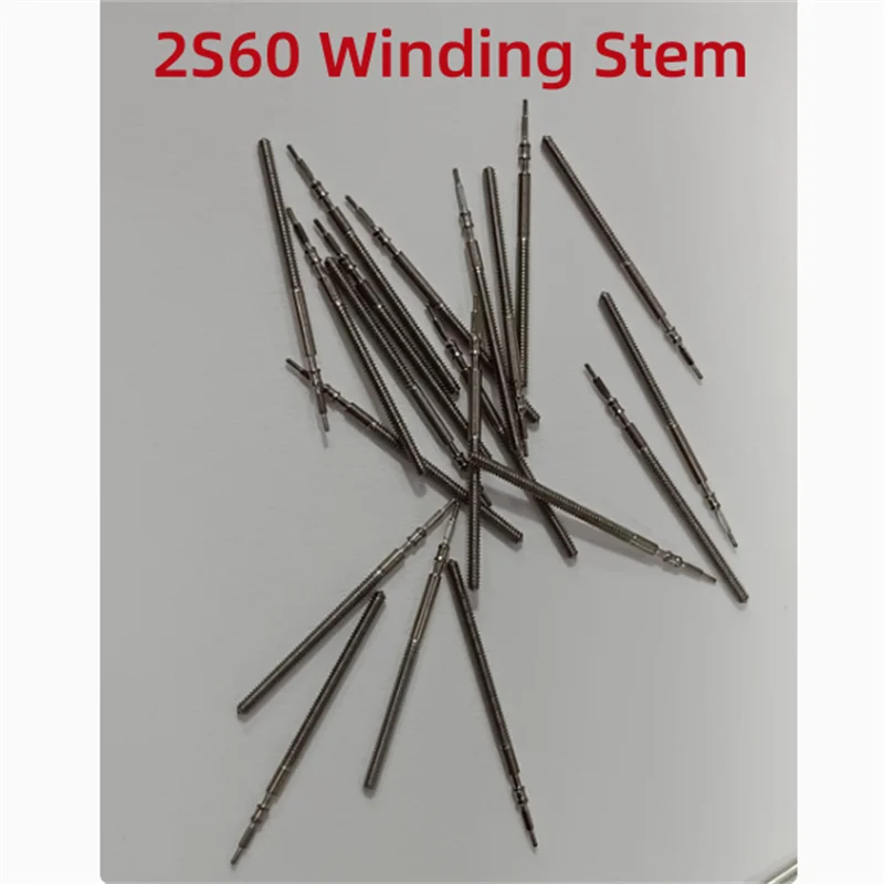 2/10Pcs Watch Winding Stem 2S60 Movement Repair Part Connecting Shaft Lever Watch Stem