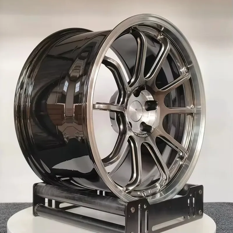

Hot SalesMonoblock Custom Passenger Forged Gloss Black 5x114.3 5x112 19x9.5 Muti-Spoke Rims for Racing
