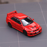 1/64 Mitsubishis Lancer Evolution V Alloy Sports Car Model Diecast Metal Racing Car Vehicles Model Miniature Scale Kids Toy Gift