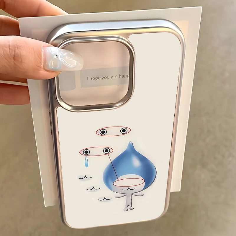 Funda de Teléfono con Diseño de Pichon-kun, Dibujos Animados Japoneses, para iPhone 17, 16e, 16, 15, 14, 13, 12, 11, Air, Pro, Max, X, XR, XSMAX, 8, 7 Plus, Transparente, Suave y de Lujo