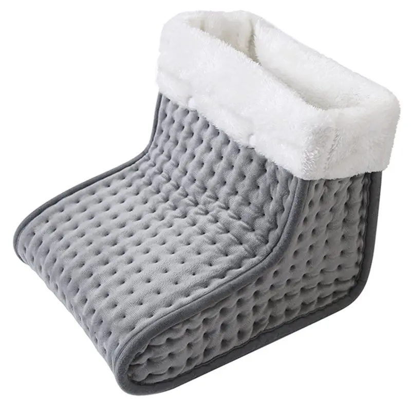 

B89B-EU Plug Electric Foot Warmer Machine Washable 3 Heat Settings Auto Shut Off Detachable Cover For Feet Legs Heating Pad Gift