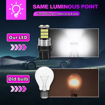 2x 日間行車燈 W21/5W 7443 LED 燈 DRL 適用於歐寶 Adam Cascada Insignia A Corsa DE Astra J Meriva B Zafira C Vivaro 10 最佳銷售 歐寶Zafira B調校 - №7