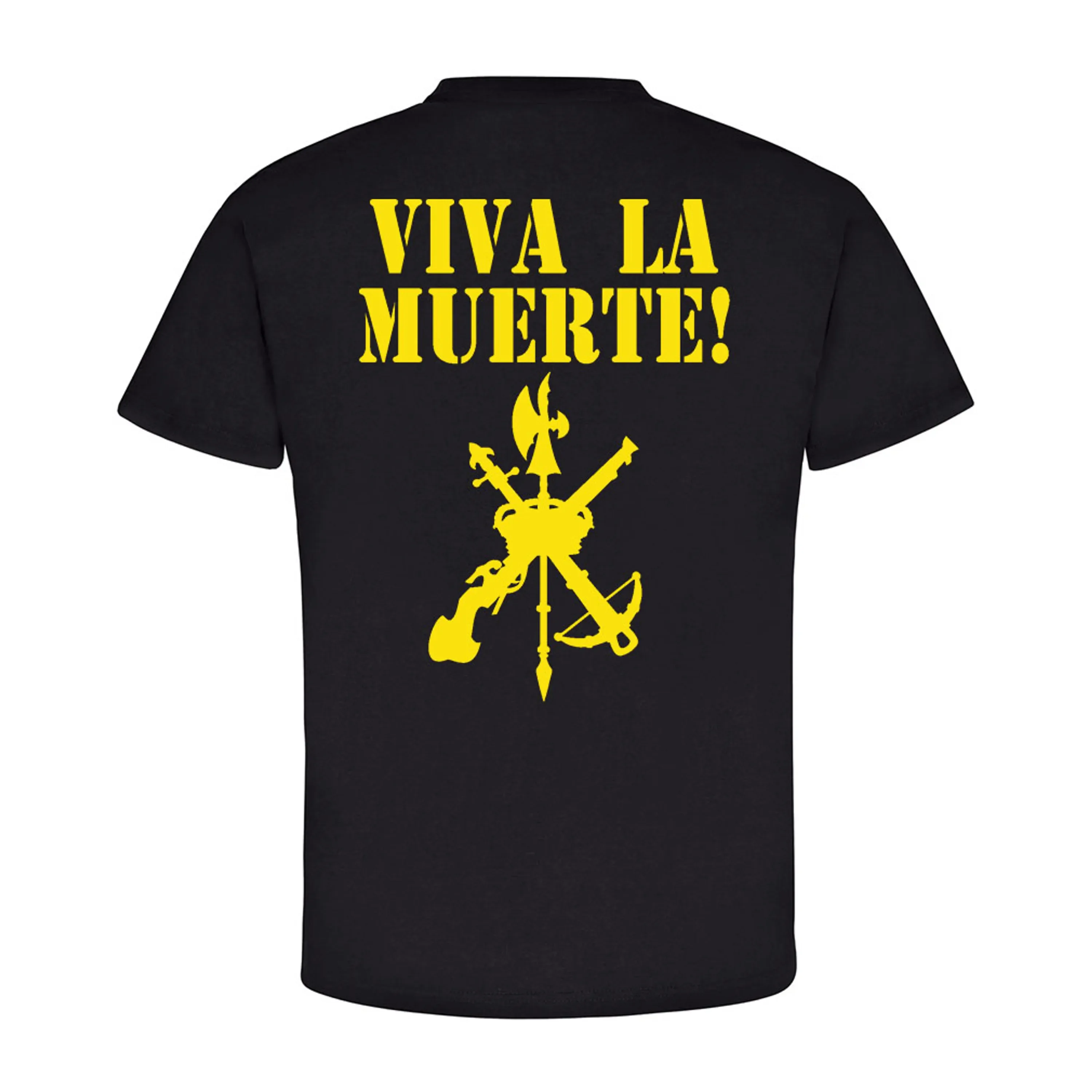 fashion Legion Espanola Viva La Muerta. Spanish Foreign Legion T-Shirt Summer Cotton Short Sleeve Men Shirt Oversized Streetwear