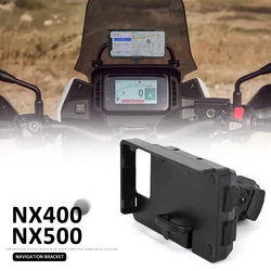 New For Honda NX400 NX500 NX 500 Nx 400 2024 Accessories 13/16mm Navigation Bracket Supporter Holder Mobile Phone GPS Mount