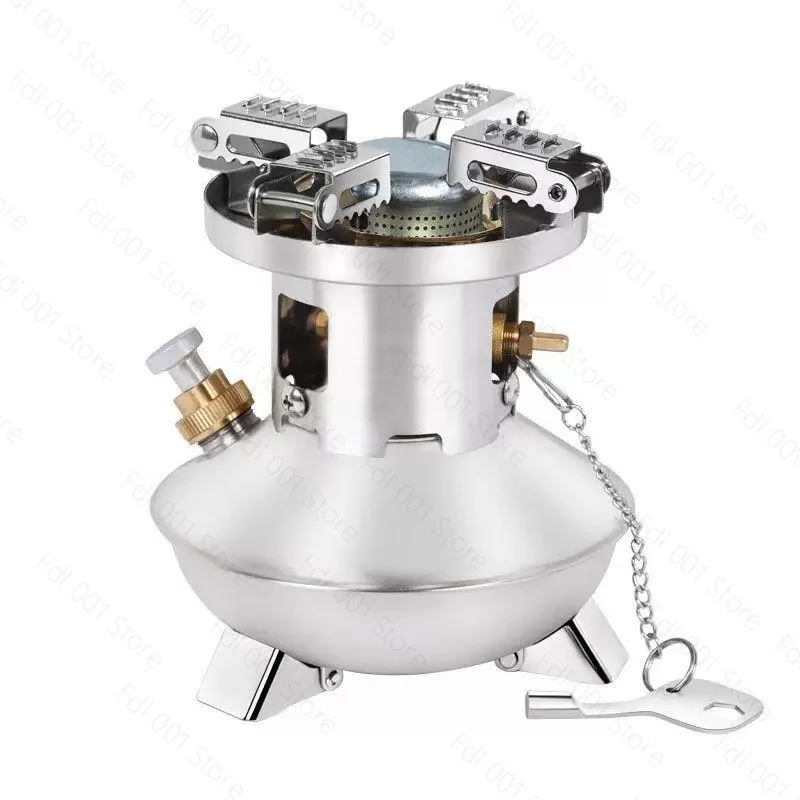 Outdoor maintenance-free portable all-in-one outdoor camping and picnic stove