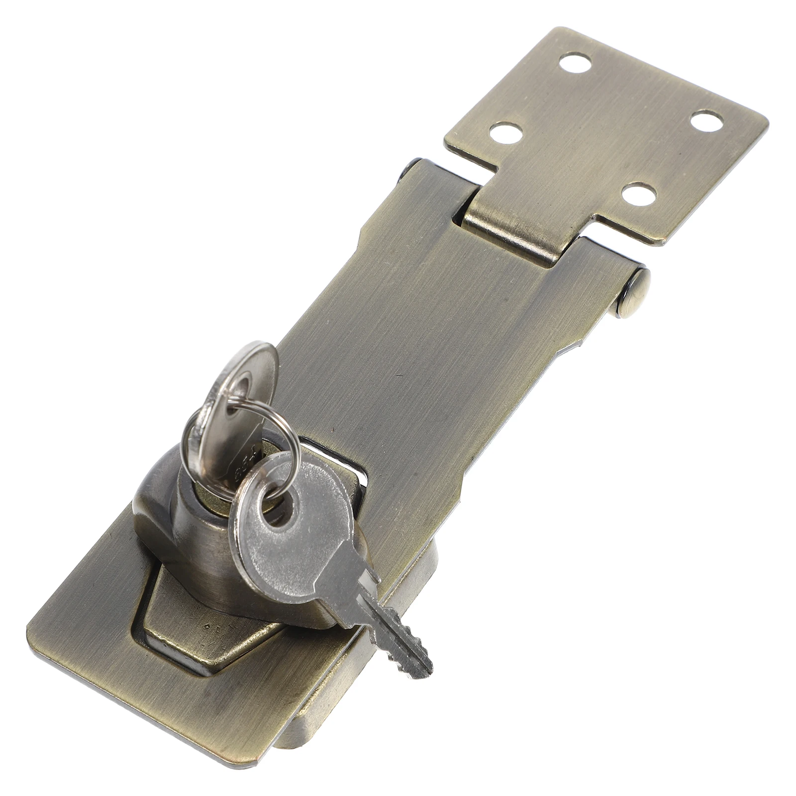 

Cabinet Door Lock Hasp Latch for Cabinets Padlock Latches Locks Clasp Pet Travel