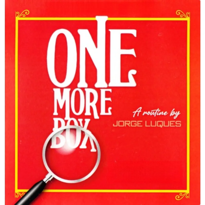 

Одна еще одна коробка от Густаво Р. — фокусы для сцены/гостиной, реквизит для начинающих магов, магия крупным планом, колода для фокусов с картами.