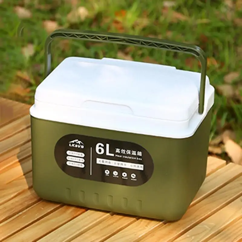 New Food-grade 5.4 QT Ice Coolers High-Performance Personal Ice Chest High Capacity Ice Chest for Travel Beach Camping Fishing