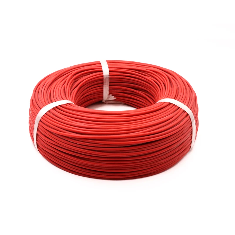 10meter/lot High Quality wire silicone 14 16 AWG 5m red and 5m black color