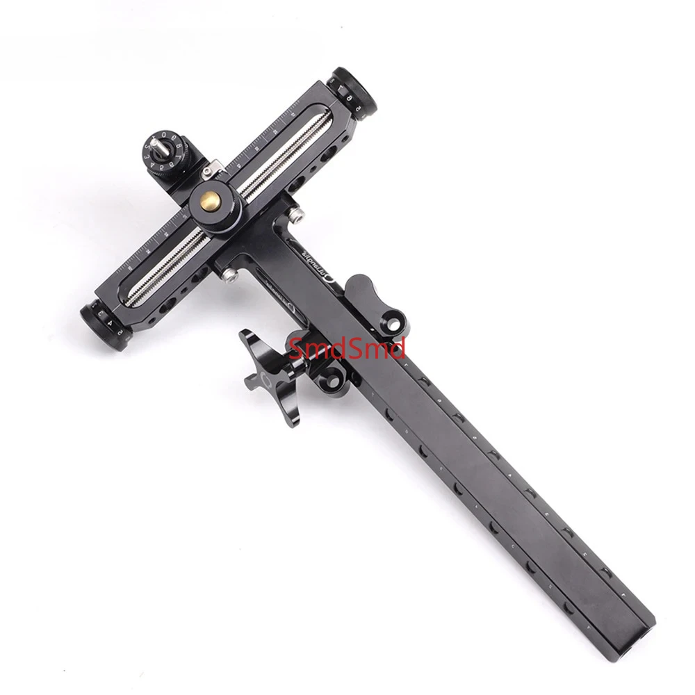 Archery Recurve Bow Scope Sight  Four-way adjustable Aluminum Alloy Material Outdoor Shooting Sports Hunitng Accessories