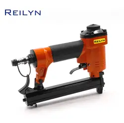 Reilyn-Pistola Pneumática de Pregos, Air Nailer, 12,7mm, Enquadramento Grampeador para Sofá, Telhado, Chão, Estofados, Móveis, Carpintaria, Coroa, 21Ga, 8016