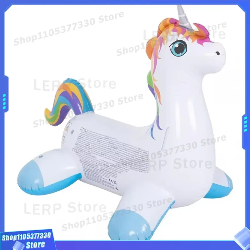 Eco Friendly PVC Inflatable Pool Float Custom Shape Durable Animal Ride On Toy For Kids OEM ODM Service Available High