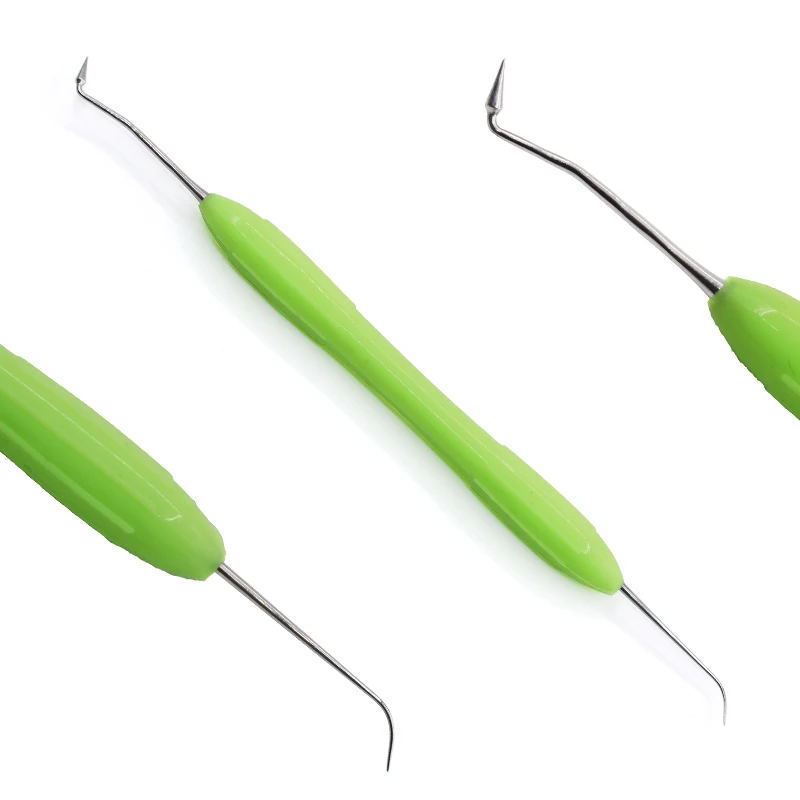 7 قطعة أدوات تعبئة مركبة للأسنان LM Arte مجموعة مقبض سيليكون عدة الراتنج ملء ملاعق الاستعادة الجمالية