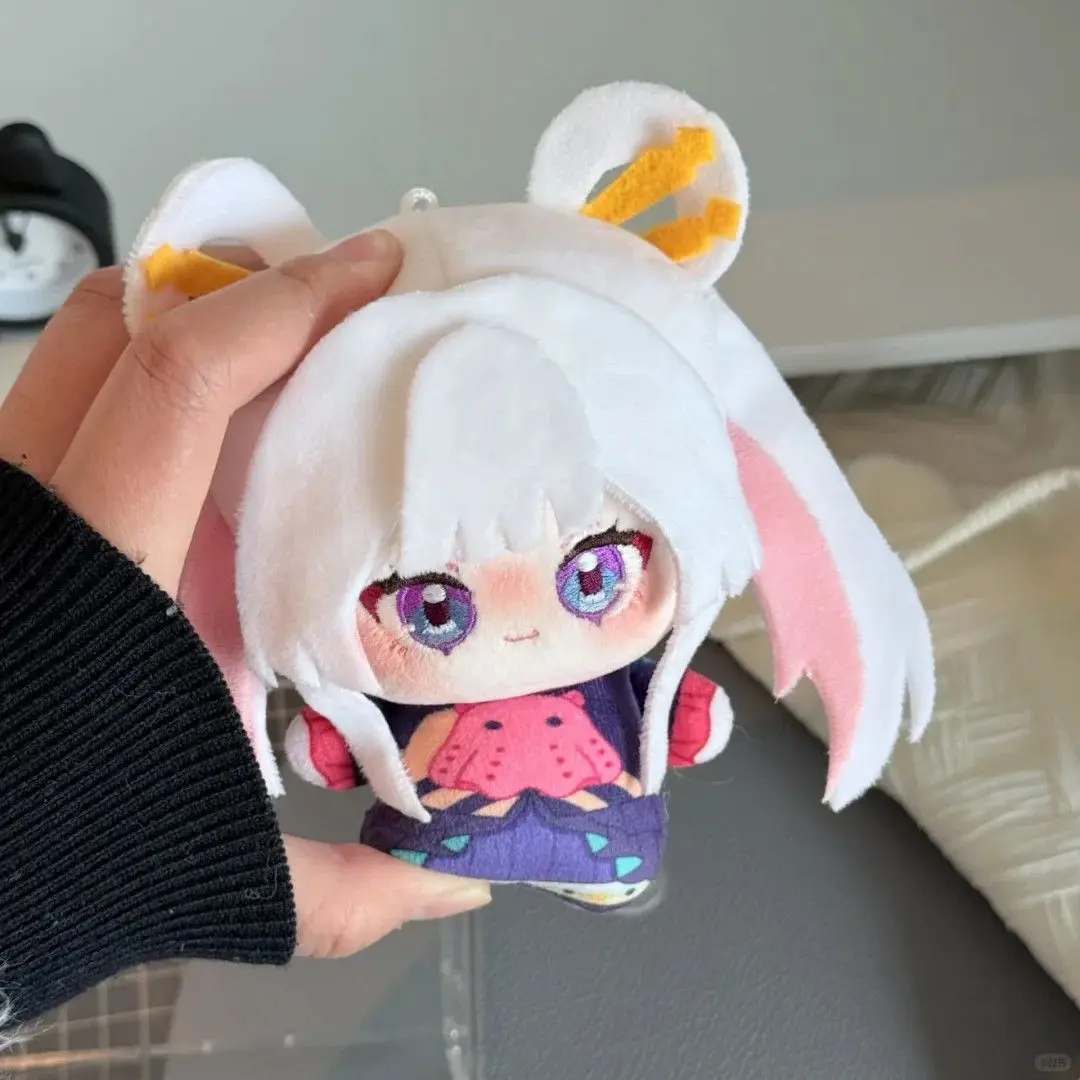 NEU Kawaii Anime Cosmic Princess Kaguya! Sakayori Iroha Kaguya 10cm Baumwollpuppe Plüschtiere Nunu Körperanhänger Puppen Geschenk Plüschtier – Detail 3