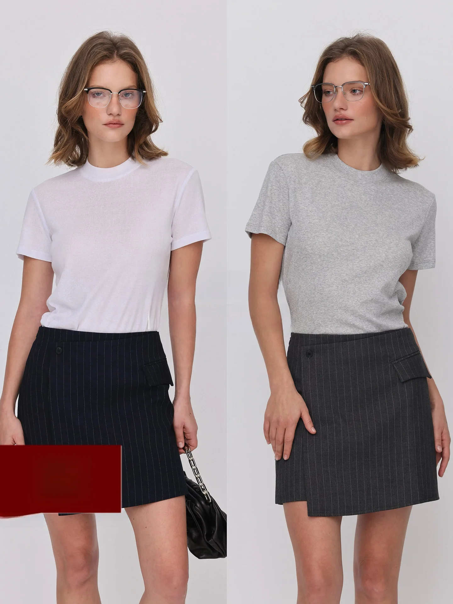 

Deessesicile round Neck Short Sleeve T-Shirt Elegant Simple Style Shoulder Width Normal Basic Daily Tee Casual Breathable Wom...