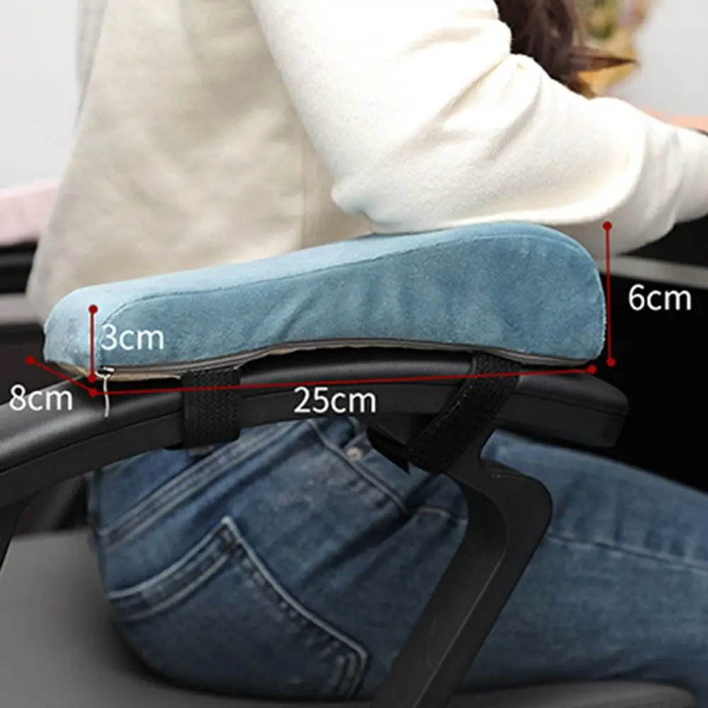 Elbow Relief Foam Elbow Pillow Height Increasing Soft Arm Rest Comfortable Home Armrest Mat for Office Game Chair Computer Chair