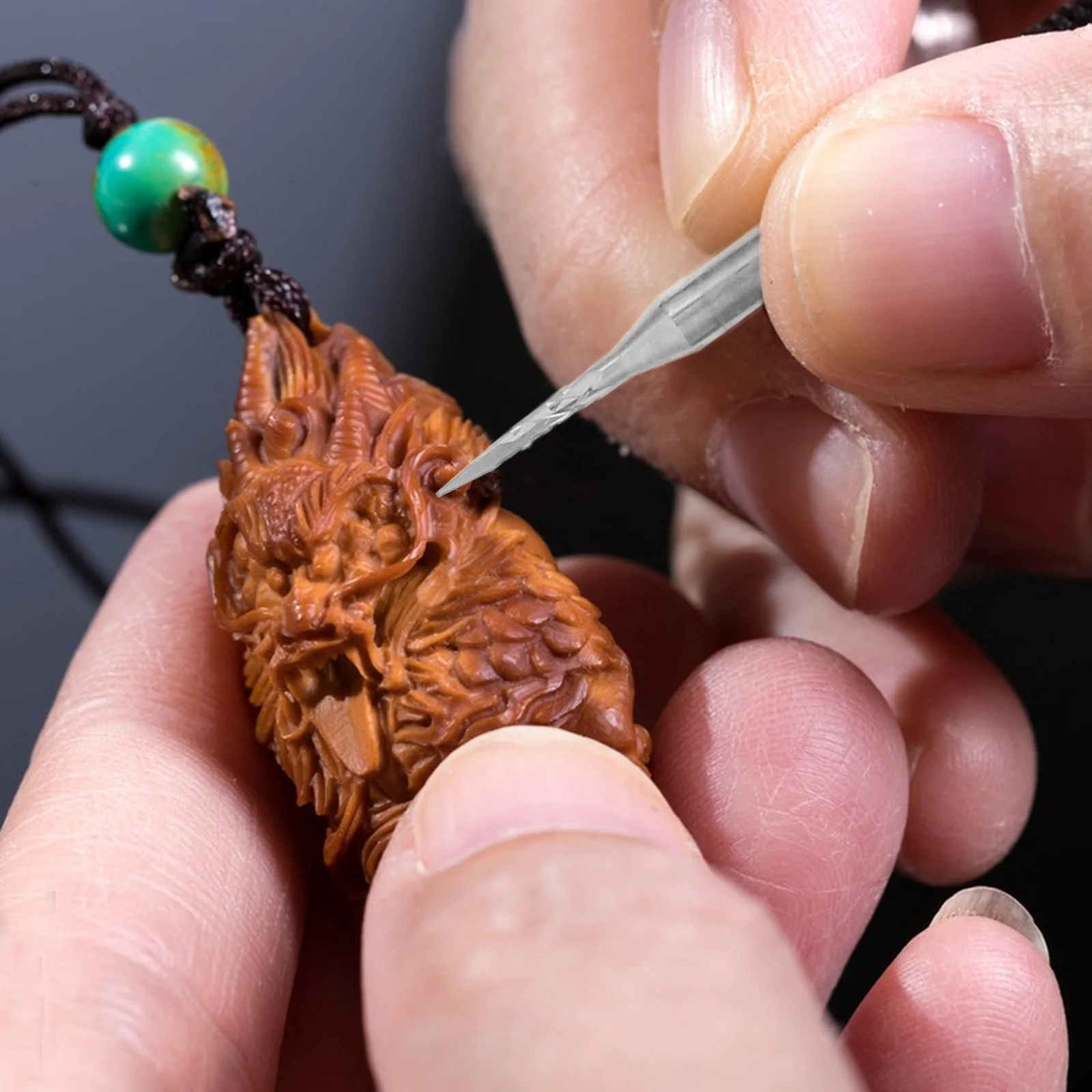 4 قطعة الدقة كربيد التنغستن أداة الحفر مجموعة للخشب حجر مجوهرات نحت نتوءات الروتاري الماس لقمة ثقب أدوات نحت #4