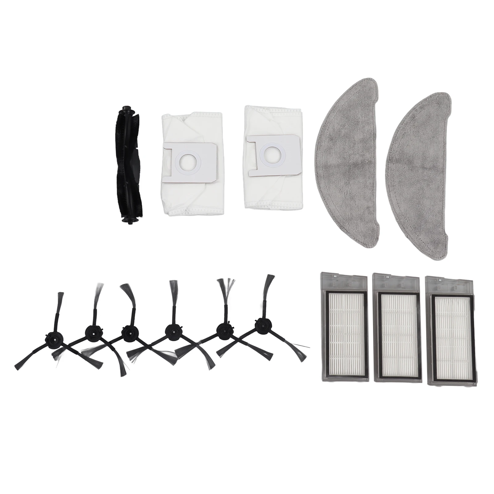 Robô aspirador de pó acessório escova saco pó pano limpeza conjunto kit para eve plus