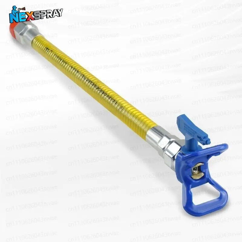 34.5cm Airless Spraying Machine Universal Joint Extension Rod Rotating Nozzle Turning Spray Gun Universal Accessories 360 Degree