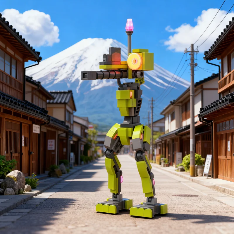 134 peças MOC Gear Acessórios para Videogames Sentry ULTRAKILL Blocos de Montar de Construção de Modelos, Brinquedo, Presentes de Natal, Tijolo de Construção