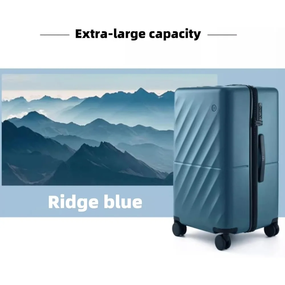 Medium 26 Inch Hard Case PC Suitcase with Double Spinner Wheels, Anti-Burst Zipper, Lightweight Luggage for Travel