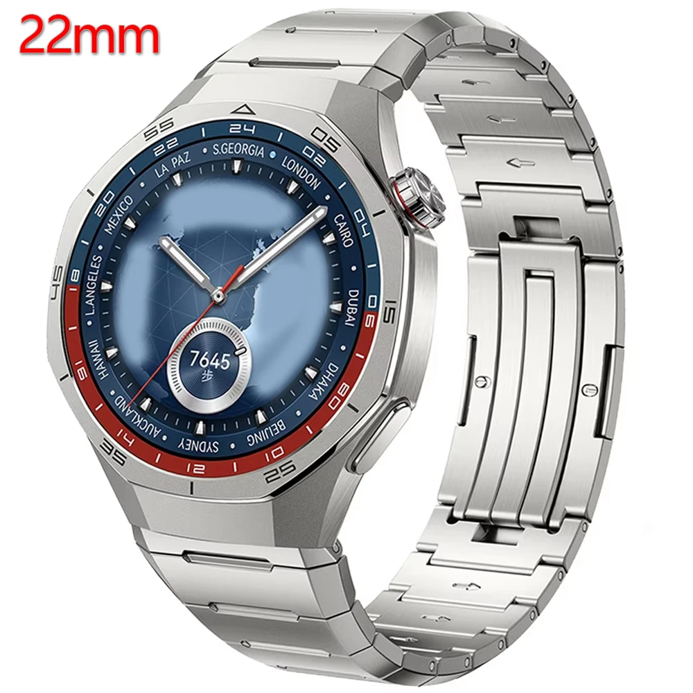 22Mm Luxury Stainle…