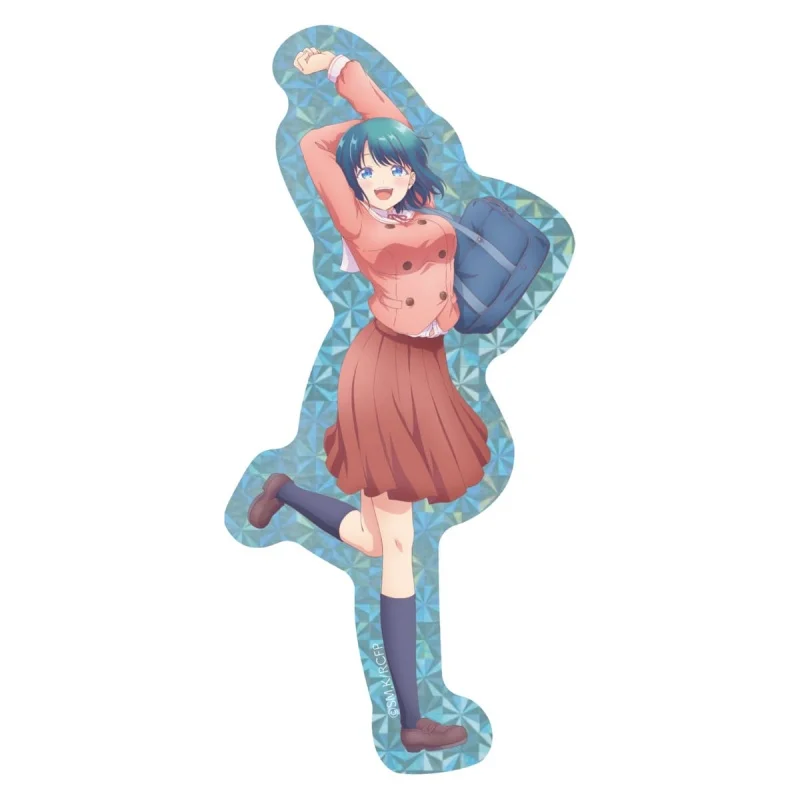 Osamake:Romcom Where The Childhood Friend Won't Lose Haru Hinata Human-shaped Acrylic Stand Model Plate Keychains Desk Decor