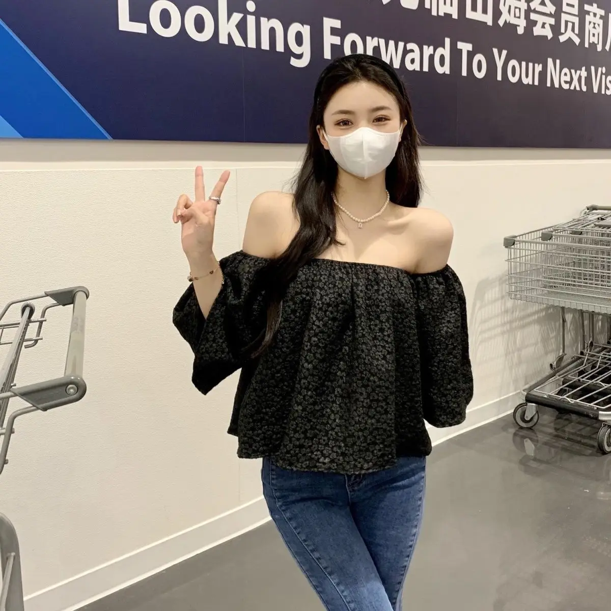 Slash Neck Blouses Women Loose Sexy Elegant Lady Summer Aesthetic French Style Fashion Crop Vintage Design Backless Gentle Sweet