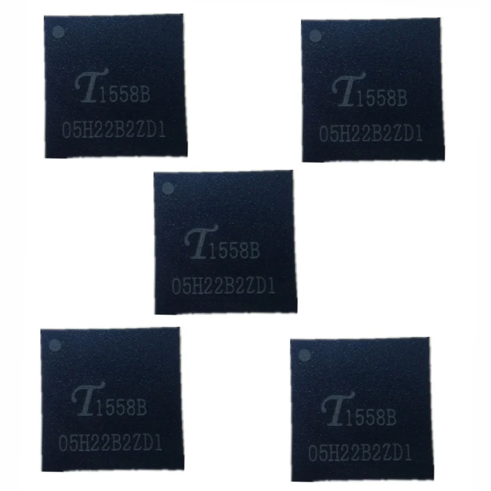 5Pcs T1558 10Nm ASIC Chip T1558B Miner Chip for BINNOSILICON T1 T2 Cheetah F1 F3 F5M for BTC Bitcoin