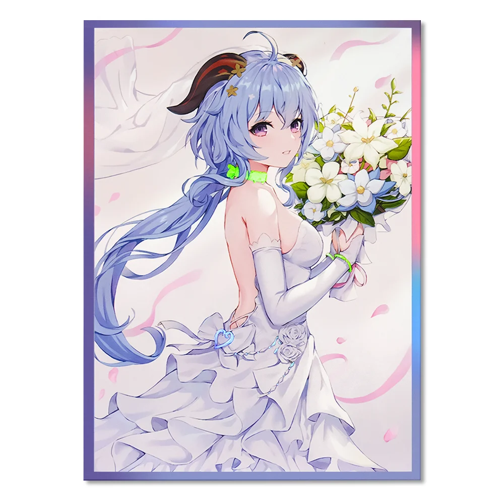

60Pcs 67X92mm Cute Anime Card Sleeves Standard Size for MTG/PKM Game Top Loading Board Game Trading Card Protector
