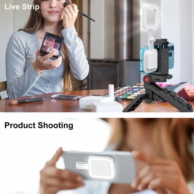 الهاتف Selfie ضوء قابلة للشحن Selfie الهاتف كاميرا ضوء يصل إلى 9000 كيلو عكس الضوء 30 المصابيح التصوير مصباح للفيديو البث المباشر